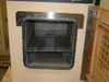 Lab-Line 3620 Duo-Vac Vacuum Oven interior chamber open — stainless lining, one shelf rack, rubber door gasket