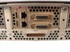 Cisco C4500 rear port detail — two 10BaseT RJ-45 Ethernet ports (PORT-1 and PORT-0), two DB-25 Ethernet-AUI connectors, and AUX DB-25 port