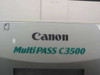 Canon C3500 Color Inkjet Printer Multipass C3500