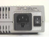 Pacesetter APSu Printer 3251 power section showing IEC C14 inlet, rocker power switch, and 100-240V 50-60Hz 40VA rating label