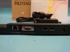 Toshiba PA3156U Slim Port Replicator rear port view showing RJ-45 LAN, VGA monitor port, two USB ports, and DC power jack