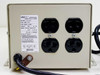 ONEAC CP1107 Line Conditioner — rear rating label showing Model CP1107, P/N 006-213, Input 120V 6.7A, Max Total Output 120V 6.25A, 60Hz 1 Phase, UL Listed