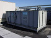 Pace-branded rooftop air handler unit labeled AH-20 with electrical disconnect box, mounted on commercial rooftop