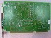IBM 01L1154 Store Loop Adaptor ISA card — solder/reverse side showing PCB traces, passive components, and ISA gold-finger edge connector