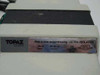 Topaz Electronics 91091-32 Ultra-Isolator – close-up of output-side label showing 125 VA, 50/60 Hz, 120V, and OUTPUT THIS END marking