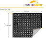 Nanosolar 2.6W Flexible CIGS Solar Cell - Lot of 10 NanoCells for a Total of 26W