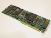 Cubix 30000624 Rev D 16-bit ISA processor card – top-side component view showing ICs and ISA edge connector