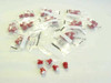 ITT IND. D60203PKG5 SPST Momentary Key Switches - Lot of 50 - 10 Bags of 5