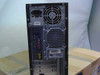 Cisnet C-28 rear panel showing PS/2 ports, VGA, parallel, serial, audio jacks, and IEC power connection