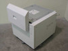 HP C3763A 2000-Sheet LaserJet Input Tray Stand – rear-right three-quarter view showing back panel, paper tray slot on front face, and caster base