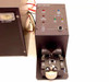 RJD Controls Model 10 Domain Aligner — three-quarter view showing aligner head with coil fixture assembly and flux level indicator