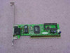 Belkin F5D5000 PCI Ethernet network card – top component side showing MPX controller chip, RJ45 port, and PCI edge connector