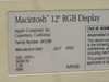 Apple M1299 12" RGB Apple Monitor