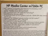 HP Intel P4 3.0GHz, 1GB RAM, 300GB HDD Media Center PC (m7260n)