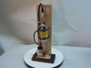 SKC 302 Personal Sampler Calibrator full unit view — glass bubble tube, flexible tubing, and soap reservoir mounted on wooden base