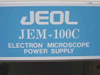 Jeol JEM-100C Scanning TEM Electron Microscope Power Supply