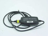 Gateway 6500112 Power Extender Airplane and Auto Adapter — full unit showing inline converter with DC barrel output cable and 4-pin airline input connector