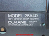 Dukane 28A40 Portable Film Viewer w/ Audio Cassette Tape Deck