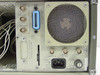 HP 3497A rear panel detail showing EXT TRIG, EXT INCR, and BBM SYNC BNC connectors, HPIB (HP-IB) IEEE-488 connector, Digital Extender D-sub port, 5V output jacks (VM Complete, Channel Closed, Timer), and IEC power inlet with voltage selector (100/120/220/240V)
