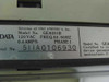 Okidata ML193 GE8251B rating plate label showing 120V AC, 50/60Hz, 0.4A, Phase 1, serial number 511A0106930