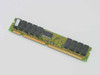 Micron MT18LD472G-6X 32MB 168-Pin EDO DIMM memory module — angled top view showing front side with all 9 chips