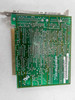 Everex EV-170 ISA I/O card – PCB solder side showing ISA gold-finger edge connector and 'Assembled in Hong Kong' marking