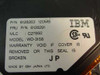 IBM WD-3158 hard drive label showing P/N 6128263, FRU P/N 6128291, MLC C27850, 120MB, Made by IBM Japan Ltd., CSA/UL marks