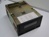 Exabyte EXB-8200 8mm SCSI tape drive — top and right side view showing metal chassis, ventilation grille, and specification label