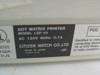 Citizen LSP-10 Dot Matrix Printer