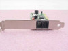 Encore ENF656-GSW-COPR PCI modem card – bracket end view showing two RJ-11 connectors (Line and Phone)