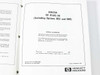 HP 83525A RF Plug-In .01 to 8.4 GHz Operating and Service Manual