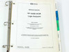 HP 1652B/1653B Logic Analyzers Service Manual title page showing part number 01652-90905, microfiche number 01652-90805, serial number ranges, and February 1990 print date