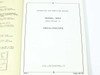 HP 185A Oscilloscope Operating and Servicing Manual interior title page showing part number 01103-2 and print date August 1961