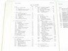 HP 185A Oscilloscope manual table of contents showing six sections: General Information, Installation, Operating Instructions, Circuit Description, Maintenance, and Replaceable Parts