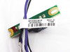 Zebra 401220G-001P PCB label close-up showing part number, Rev D, JEV000382, and date code 1109
