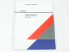 Tektronix TDS 620A 640A 644A 070-8717-02 Performance Verification manual – front cover with Tektronix logo and spiral binding