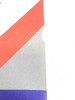 Close-up of upper right corner of Tektronix 070-8712-01 manual cover showing small tear in the cover stock