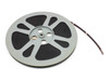US Navy MN-11288 Chalk Talk on Alcoholism 16mm film reel removed from canister showing reel and film leader