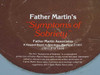 Father Martin Associates label on reel canister lid showing title Symptoms of Sobriety, publisher address Aberdeen Maryland, and copyright notice
