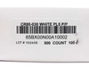 Zebra CR80-030 500 Count White PVC Plastic Blank Photo ID Cards Sealed Packs