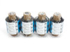Zebra 5319 FZB06419LJ Black Wax Ribbon lot of 4 — rear view showing product labels with specs and UL/CSA markings