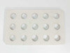 Cotronics ceramic plate — top-down view showing 3x5 grid of 15 machined circular holes across the white ceramic surface