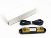 Simpson Electric 06704 portable current shunt with lead wire and white retail box — full contents view