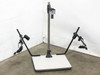 Leitz Wetzlar Repro Copy Stand with 2 Lights 32" Tall Camera Mount 20"x18" Table