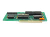 T&W Systems Apple II PCB card angled top view showing component layout and orange jumper block