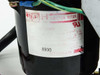 Japan Servo UIH8S25 motor nameplate label showing model UIH8S25, induction motor markings, UL listing, and date code 8930