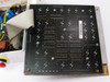Netstal 110.240.9335 Komplett Mainboard – rear/underside PCB view showing solder traces, connector rows, and ribbon cable attachment