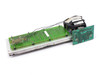 Netstal Graphtrack front panel 5297290 – rear/underside view showing green PCB with components, small daughter board, and blower assembly