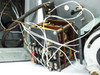 Internal control wiring and terminal block of Temp-Tendor 428-8171R1 showing relay board and interconnecting wires