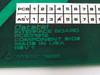 Datatel PCB31812 board silkscreen label — reads Interface Board PCB31812 Component Side Made in USA REV 1 Copyright 1985